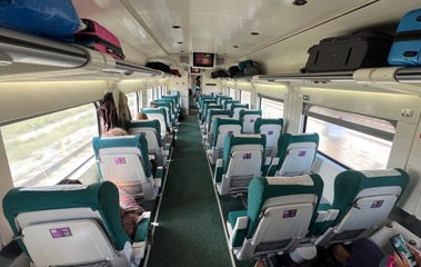 Comfort (1st) class seats