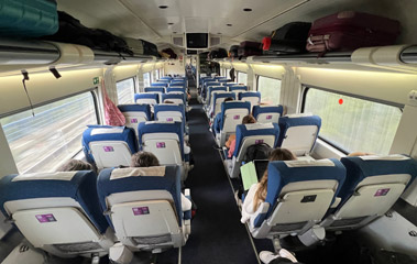Standard (2nd) class seats