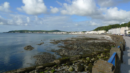 Sea front at Douglas, Isle of Man