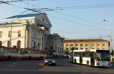 Vilnius railway station, Lithuania