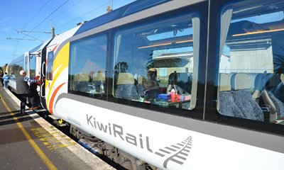 New carriages as used on the TranzAlpine train