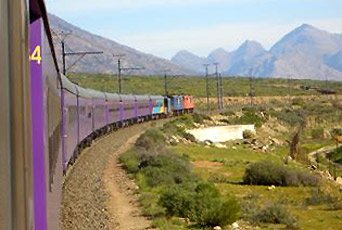 The Premier Classe train from Johannesburg to Cape Town