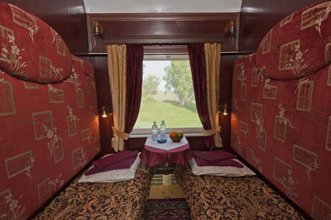 Category 2 superior sleeper on Trans-Siberian private train