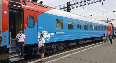 Train 5 from Ulan Bator to Moscow