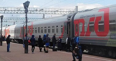 Train 2, the Rossiya, from Moscow to Vladivostok