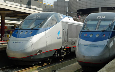 Amtrak's high-speed Acela Express train