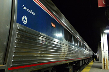 Amtrak's Lake Shore Limited train arrived in Chicago.