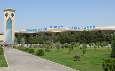 Samarkand train station