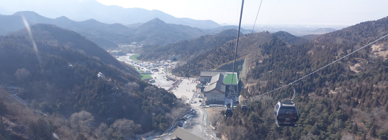 North cable car to Great Wall northern section