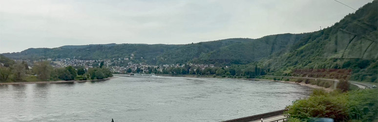 Rhine Valley from the train