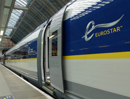 Eurostar at Paris Nord