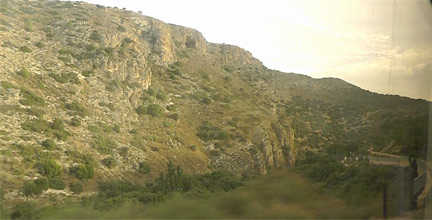 Scenery in the hills