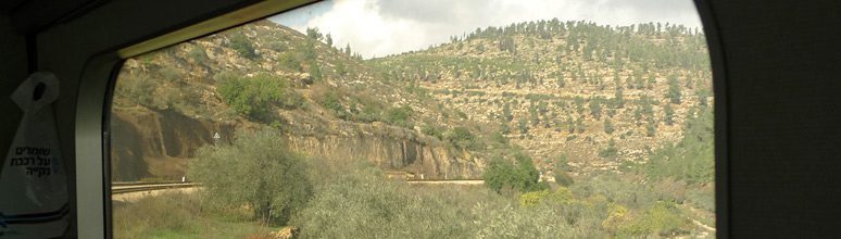 More scenery from the train