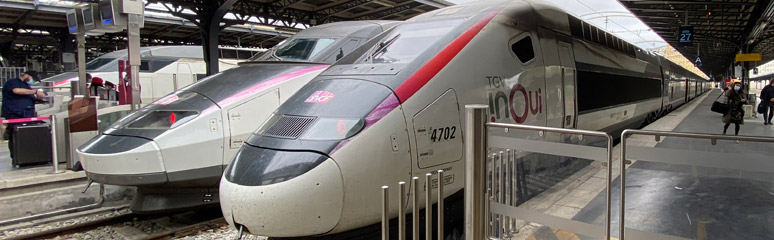 TGV Duplex from Paris Gare de l'Est to Stuttgart & Munich