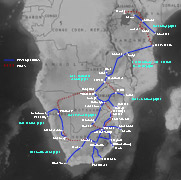 Click for map of train routes in southern Africa