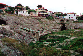 Roman amphitheatre, Durrs, Albania