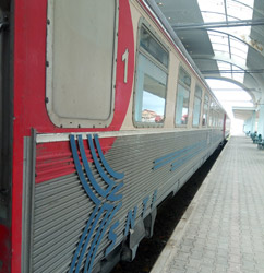 1st class cat an Algiers-Oran train