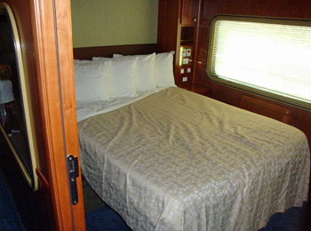 Platinum sleeper on the Indian Pacific and Ghan