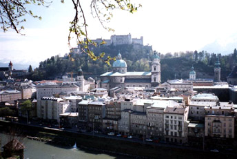 City of Salzburg, Austria - travel from the UK by train!