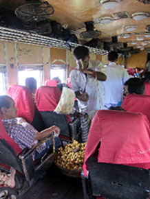 2nd class train seats in Bangladesh