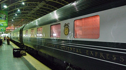 The Eastern & Oriental Express arrives in Bangkok