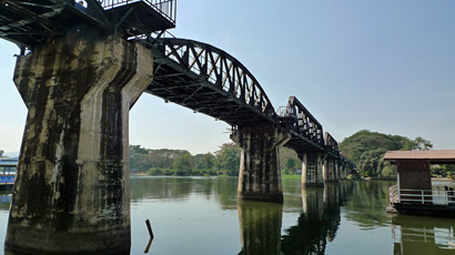 The Eastern & Oriental Express visits the Bridge on the River Kwai