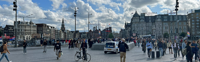 Outside Amsterdam Centraal