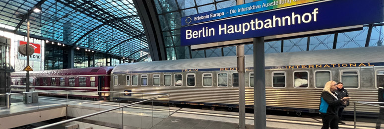 European Sleeper arrived at Berlin Hbf